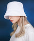 VARZAR(バザール)/Stud drop over fit bucket hat/スタッズ ドロップ オーバーフィット バケットハット | IL5221042 | ホワイト