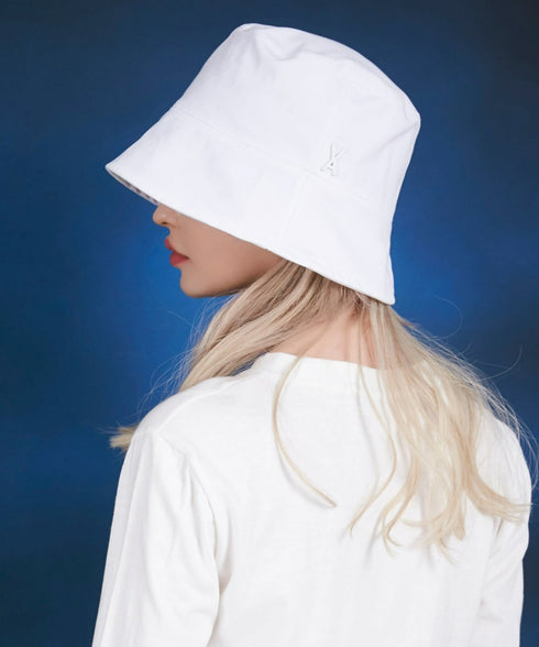 VARZAR(バザール)/Stud drop over fit bucket hat/スタッズ ドロップ オーバーフィット バケットハット | IL5221042 | ホワイト