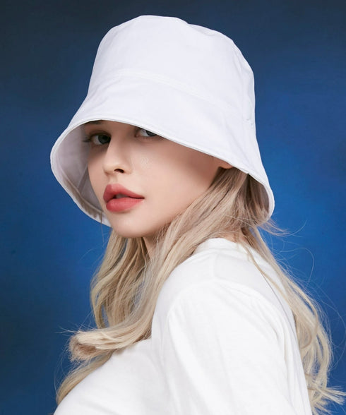 VARZAR(バザール)/Stud drop over fit bucket hat/スタッズ ドロップ オーバーフィット バケットハット | IL5221042 | ホワイト