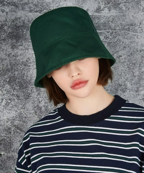 VARZAR(バザール)/Stud drop over fit bucket hat/スタッズ ドロップ オーバーフィット バケットハット | IL5221042 | グリーン