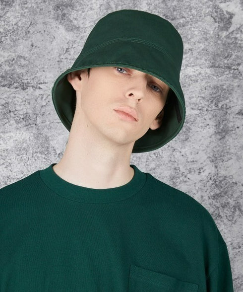 VARZAR(バザール)/Stud drop over fit bucket hat/スタッズ ドロップ オーバーフィット バケットハット | IL5221042 | グリーン