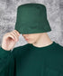 VARZAR(バザール)/Stud drop over fit bucket hat/スタッズ ドロップ オーバーフィット バケットハット | IL5221042 | グリーン