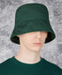 VARZAR(バザール)/Stud drop over fit bucket hat/スタッズ ドロップ オーバーフィット バケットハット | IL5221042 | グリーン