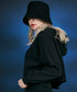VARZAR(バザール)/Stud drop over fit bucket hat/スタッズ ドロップ オーバーフィット バケットハット | IL5221042 | ブラック