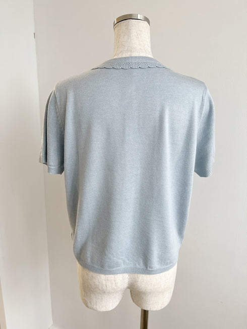 フリルヘムカーディガン | SL2252604 | ライトブルー