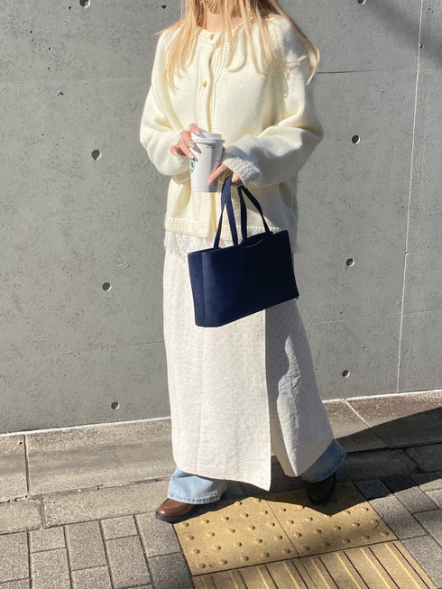 ラウンドネックニットカーディガン | SL2244641 | ホワイト