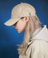 VARZAR(バザール)/OG Fit over fit washing ball cap/オーバーフィット ウォッシング ベースボール キャップ | IL5222026 | ベージュ