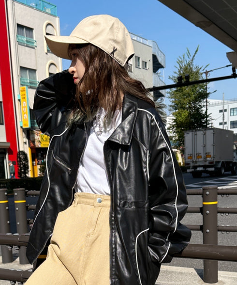 VARZAR(バザール)/OG Fit over fit washing ball cap/オーバーフィット ウォッシング ベースボール キャップ | IL5222026 | ブラック