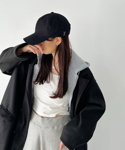 VARZAR(バザール)/OG Fit over fit washing ball cap/オーバーフィット ウォッシング ベースボール キャップ | IL5222026 | ブラック