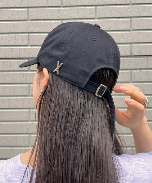 VARZAR(バザール)/OG Fit over fit washing ball cap/オーバーフィット ウォッシング ベースボール キャップ | IL5222026 | ブラック
