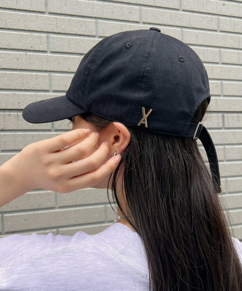 VARZAR(バザール)/OG Fit over fit washing ball cap/オーバーフィット ウォッシング ベースボール キャップ | IL5222026 | ブラック