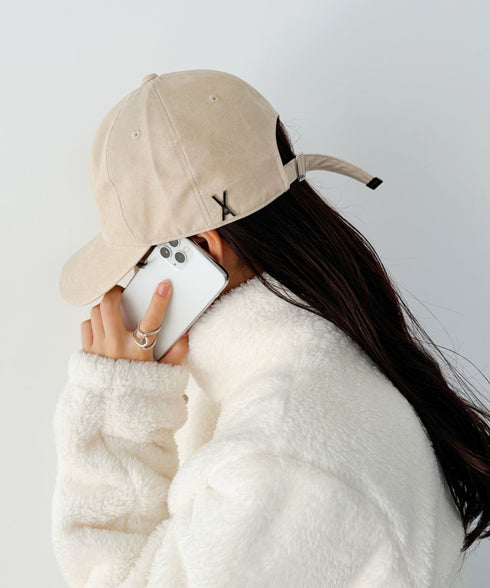 VARZAR(バザール)/OG Fit over fit washing ball cap/オーバーフィット ウォッシング ベースボール キャップ | IL5222026 | ベージュ