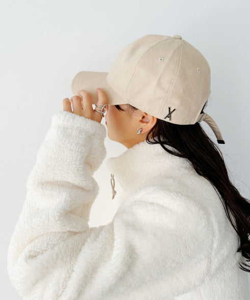 VARZAR(バザール)/OG Fit over fit washing ball cap/オーバーフィット ウォッシング ベースボール キャップ | IL5222026 | ベージュ