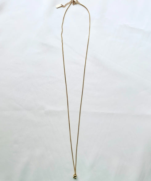 【ステンレス】スライダーボウタイロングネックレス | IS4221732 | ゴールド