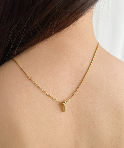 【ステンレス】スライダーボウタイロングネックレス | IS4221732 | ゴールド