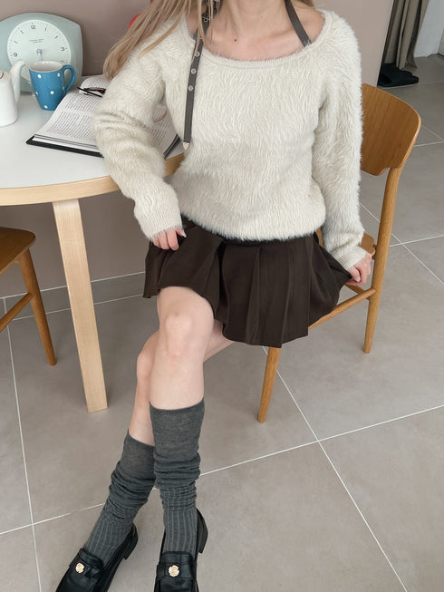 ストラップヴィンテージシャギーニット | SL2244658 | アイボリー