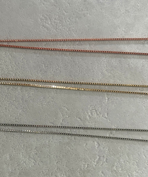 ノットチェーンロングネックレス | IS4221817 | シルバー