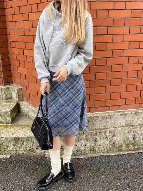 裏起毛リボンポイントフーディー | SL2244669 | グレー