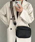 square leather shoulder bag/PUスクエアミニショルダーバッグ | CL1223288 | ブラック