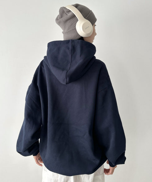 PRO CLUB(プロクラブ)/ヘビーウェイト プルオーバー パーカー 13オンス 裏起毛フーディー /Heavyweight Pullover Hoodie | IM2223001 | ネイビー