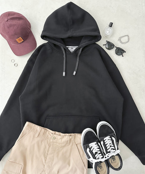 PRO CLUB(プロクラブ)/ヘビーウェイト プルオーバー パーカー 13オンス 裏起毛フーディー /Heavyweight Pullover Hoodie | IM2223001 | ブラック