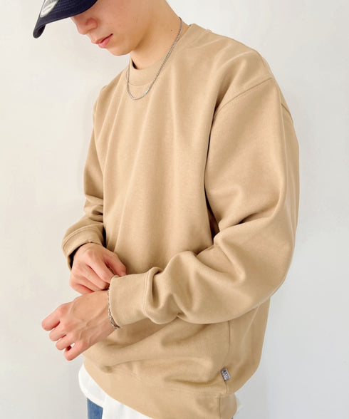 PROCLUB(プロクラブ)/スーパーヘビーウェイト 13オンス クルーネック ビッグ スウェットプルオーバー/Heavyweight Crew Neck Fleece Pullover Sweatshirt | IM2223002 | カーキ