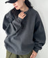 PROCLUB(プロクラブ)/スーパーヘビーウェイト 13オンス クルーネック ビッグ スウェットプルオーバー/Heavyweight Crew Neck Fleece Pullover Sweatshirt | IM2223002 | チャコールグレー