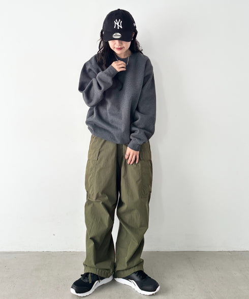 PROCLUB(プロクラブ)/スーパーヘビーウェイト 13オンス クルーネック ビッグ スウェットプルオーバー/Heavyweight Crew Neck Fleece Pullover Sweatshirt | IM2223002 | チャコールグレー