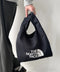 THE NORTH FACE(ザ・ノースフェイス)/軽量 リンド ショッパー バッグ ミニ エコバッグ/LINDO SHOPPER BAG MINI | IL1223031 | チャコールグレー