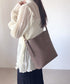 【A4収納可】フェイクレザーバケツショルダーバッグ | WOMEN | WR1223001 | グレイッシュベージュ