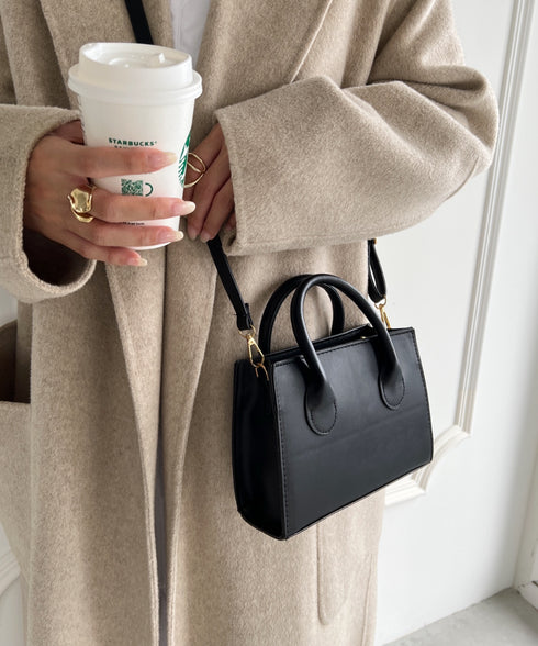 2WAYスクエアミニショルダーバッグ | MD1224002 | ブラック