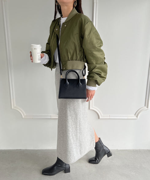 2WAYスクエアミニショルダーバッグ | MD1224002 | ブラック