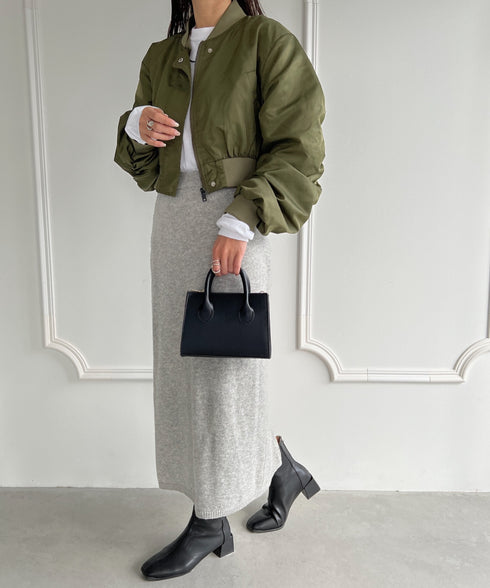 2WAYスクエアミニショルダーバッグ | MD1224002 | ブラック