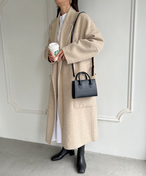 2WAYスクエアミニショルダーバッグ | MD1224002 | ブラック