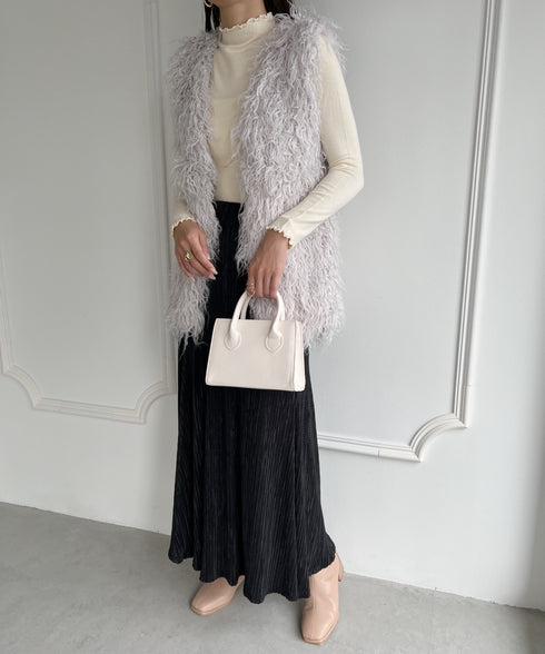 2WAYスクエアミニショルダーバッグ | MD1224002 | アイボリー