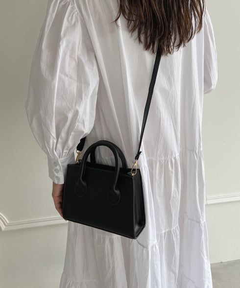 2WAYスクエアミニショルダーバッグ | MD1224002 | ブラック