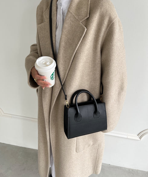 2WAYスクエアミニショルダーバッグ | MD1224002 | ブラック