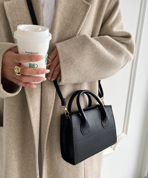 2WAYスクエアミニショルダーバッグ | MD1224002 | ブラック