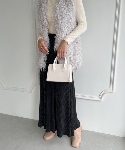 2WAYスクエアミニショルダーバッグ | MD1224002 | アイボリー