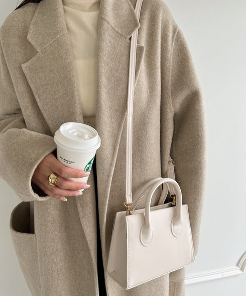 2WAYスクエアミニショルダーバッグ | MD1224002 | アイボリー