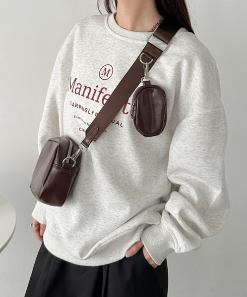 マルチケース付きスクエアショルダーミニボディバッグ | CL1231003 | ブラウン