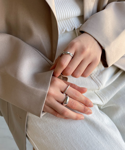 シンプル3セット リング | IS4221421 | シルバー