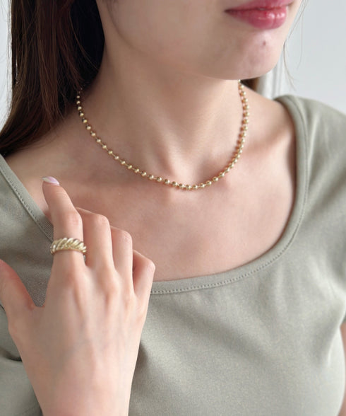 2wayマンテルボールチェーンネックレス | IS4231839 | ゴールド