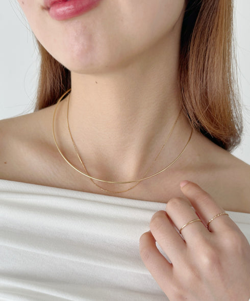 ショートメタルチョーカーネックレス | IS42311032 | ゴールド