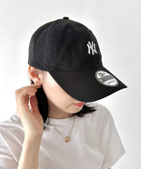 【NEW ERA】ニューエラ キャップ 9TWENTY MLB NY YANKEES MINI LOGO CAP ニューヨークヤンキース 帽子 | 5192005 | ブラック