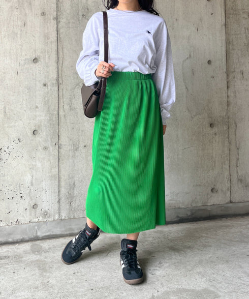 POLOCHAMPS/ポロチャンプス 別注 ワンポイント刺繍 ボリューム袖ロンT | CL2231390 | ライトグレー
