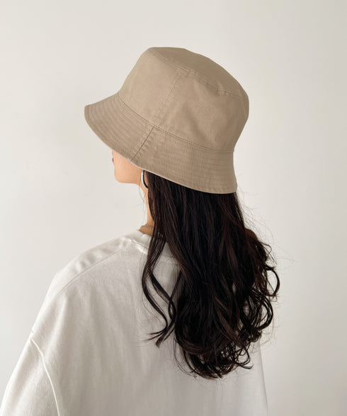 POLO CHAMPS/ポロチャンプス 別注 リバーシブル ミニ刺繍 深バケットハット | CL5231393 | ベージュ