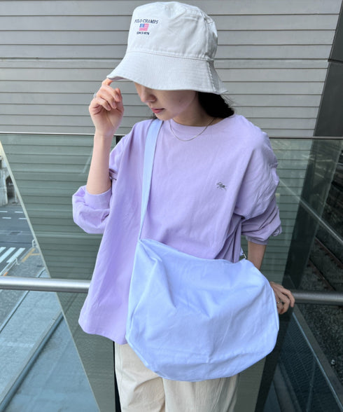 POLO CHAMPS/ポロチャンプス 別注 リバーシブル ミニ刺繍 深バケットハット | CL5231393 | ライトベージュ