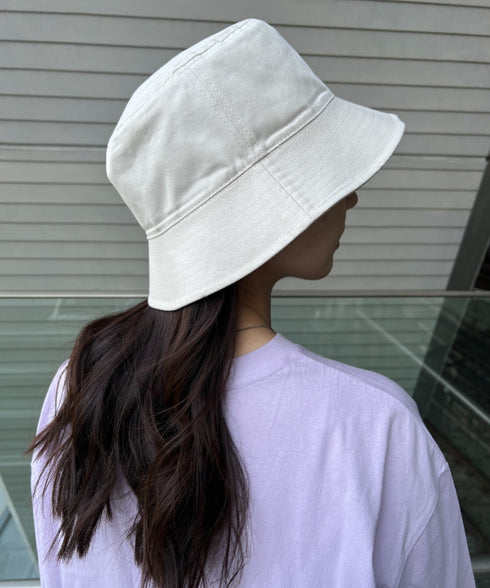 POLO CHAMPS/ポロチャンプス 別注 リバーシブル ミニ刺繍 深バケットハット | CL5231393 | ライトベージュ