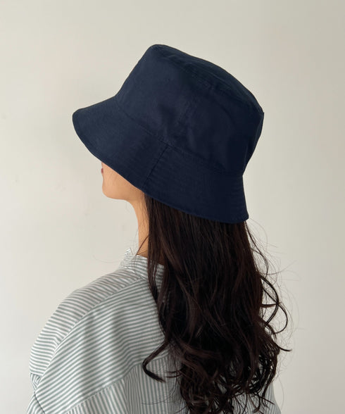 POLO CHAMPS/ポロチャンプス 別注 リバーシブル ミニ刺繍 深バケットハット | CL5231393 | ネイビー